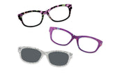 Violet Pearlized Metal - Set