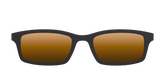 The Polarized Gold Reflective Sun Top