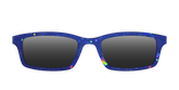 The Polarized Navy Holographic Bubbles Sun Top