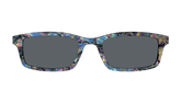 The Polarized Midnight Abalone Sun Top