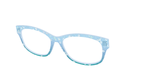 The Sky Blue Crystal with Daisy Glitter
