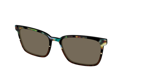 The Polarized Mirage Split with Gold Foil Sun Top