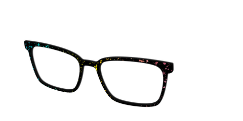 The Rainbow Foil Splatter