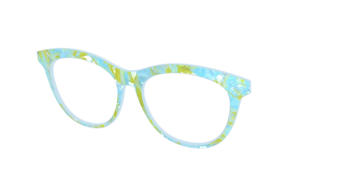 The Blue Lemonade Pearl Marble