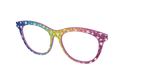 The Iridescent Rainbow Stars
