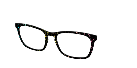 The Rainbow Foil Splatter