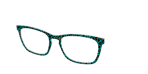The Teal Leopard