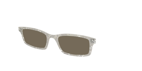 The Polarized White Quartz Pearl Sun Top
