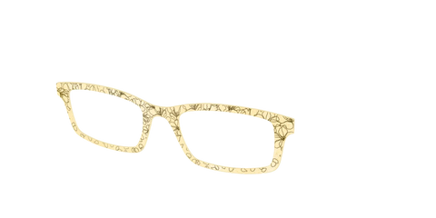 The Yellow Shimmer Petals with Gold Foil