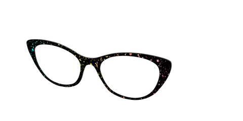The Rainbow Foil Splatter