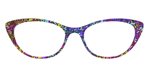The Rainbow Splatter Black