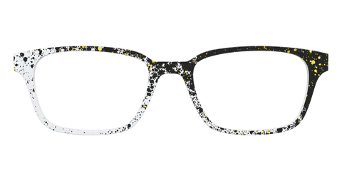 The Black & White Splatter