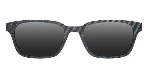 The Polarized Obsidian Stripe Sun Top