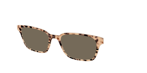 The Polarized Bisque Tortoise Split Sun Top