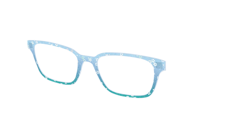 The Sky Blue Crystal with Daisy Glitter
