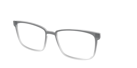 The Charcoal to Light Gray Gradient Crystal