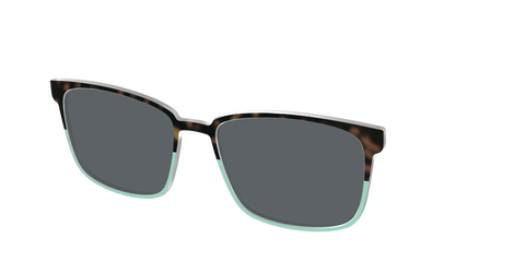 The Polarized Matcha Split Sun Top
