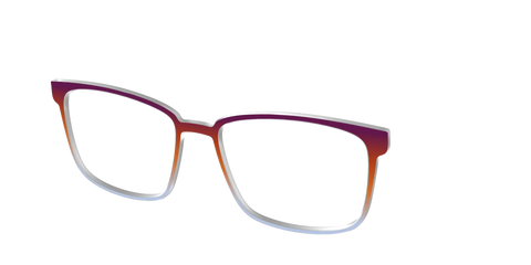 The Raspberry to Periwinkle Gradient