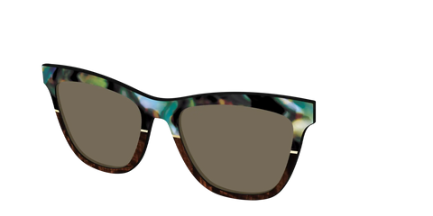 The Polarized Mirage Split with Gold Foil Sun Top