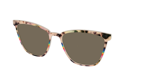 The Polarized Prism Split Tortoise Sun Top