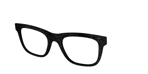 The Black Holographic Mini Dot