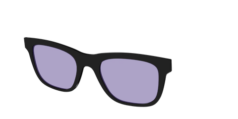 The Black With Celestial Purple Lens