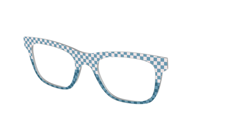 The Cerulean Check Split