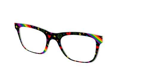 The Rainbow Chalk Doodles