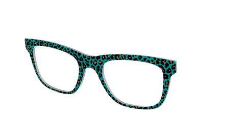 The Teal Leopard