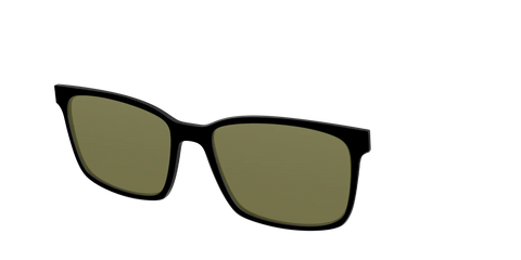 The Black with Green Racquet Sport Lens