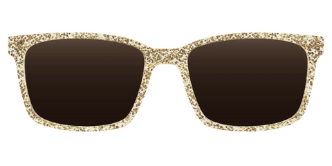 The Polarized Champagne Sparkle Sun Top