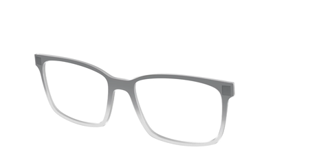 The Charcoal to Light Gray Gradient Crystal
