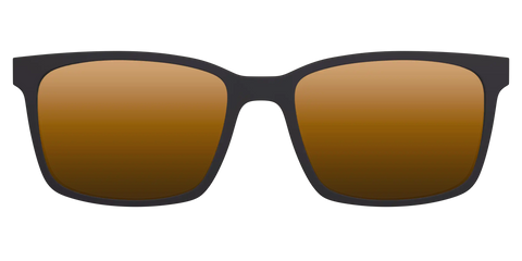 The Polarized Gold Reflective Sun Top