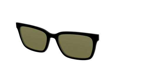 The Black with Green Racquet Sport Lens