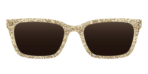 The Polarized Champagne Sparkle Sun Top