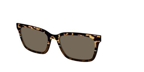 The Polarized Chic Tortoise Split Sun Top