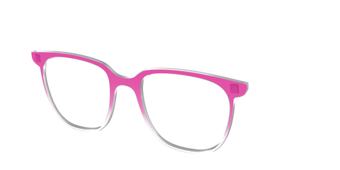 The Magenta Gradient Crystal
