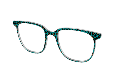 The Teal Leopard