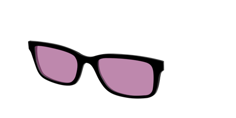 The Black with Pink Racquet Sport Lens