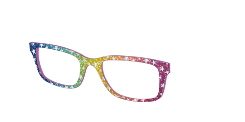 The Iridescent Rainbow Stars