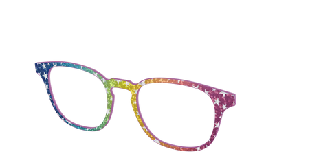 The Iridescent Rainbow Stars