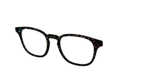 The Rainbow Foil Splatter