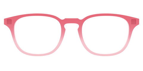 The Red to Coral Gradient Crystal