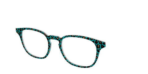 The Teal Leopard