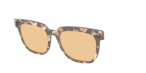 The Neutral Tort Crystal With Umber Brown Lens