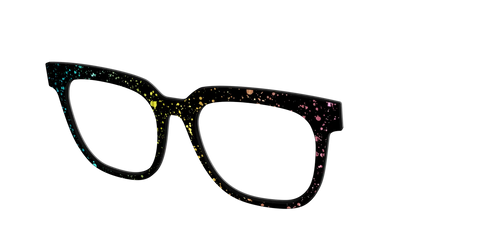 The Rainbow Foil Splatter