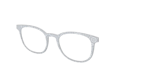 The Pale Gray Medallion Lace