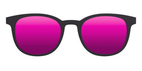 The Polarized Pink Reflective Sun Top