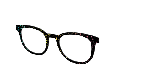 The Rainbow Foil Splatter