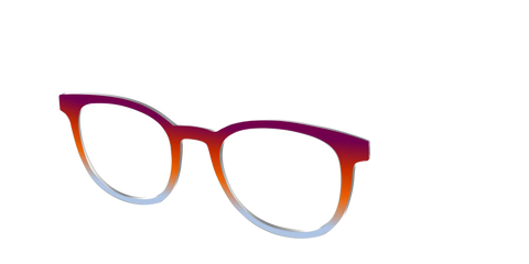 The Raspberry to Periwinkle Gradient